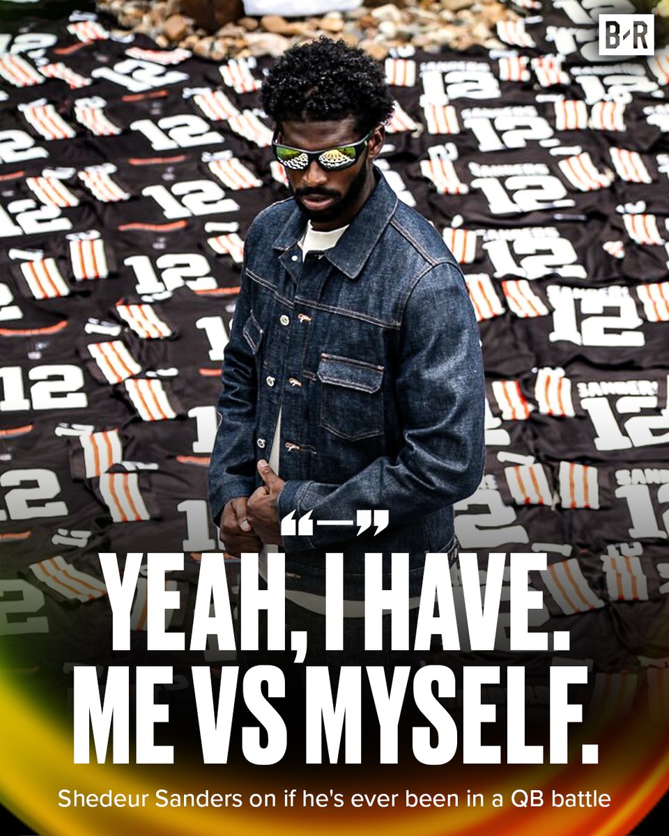 BleacherReport's tweet photo. Shedeur isn't competing against anyone but himself ⌚️ https://t.co/w3Ma1ruIUx