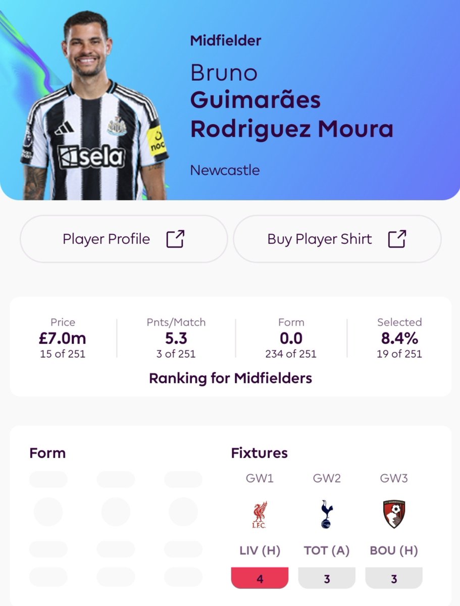EngineFant's tweet photo. Why Bruno Guimarães to Arsenal is a trap for FPL managers 🚨📉
​🚫 Rotation Risk: No longer guaranteed 90 mins every single week under Arteta.
🚫 Role Change: Moves away from being the main focal point of Newcastle's midfield into a more structured system.
🚫 No Penalties: Gyökeres is firmly on penalty duty.
🚫 Set-Piece Split: Corner & free-kick duties will be shared with Rice.
​#FPL #FPLCommunity #Arsenal #AFC #FantasyPL