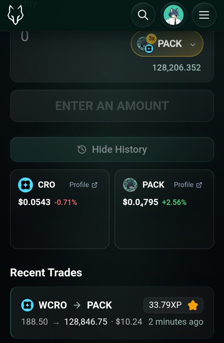 Mursty_onX's tweet photo. It's my Day 2 of making $10+ swaps on @wolfswapdotapp. 

The streak continues, and so does the grind. Looking forward to more swaps, more XP, and more progress with every new day.

Proud to be part of the $PACK https://t.co/638TEY4FQT