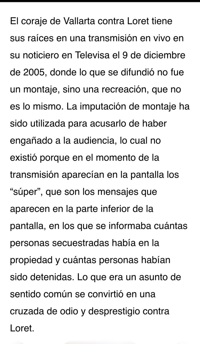 alvaro_delgado's tweet photo. Chulada: Del creador de “la verdad ya es irrelevante”, @rivapa_oficial, llega: La transmisión de @CarlosLoret y @Televisa sobre Israel Vallarta “no fue un montaje, sino una recreación” https://t.co/9DldJjYR6G