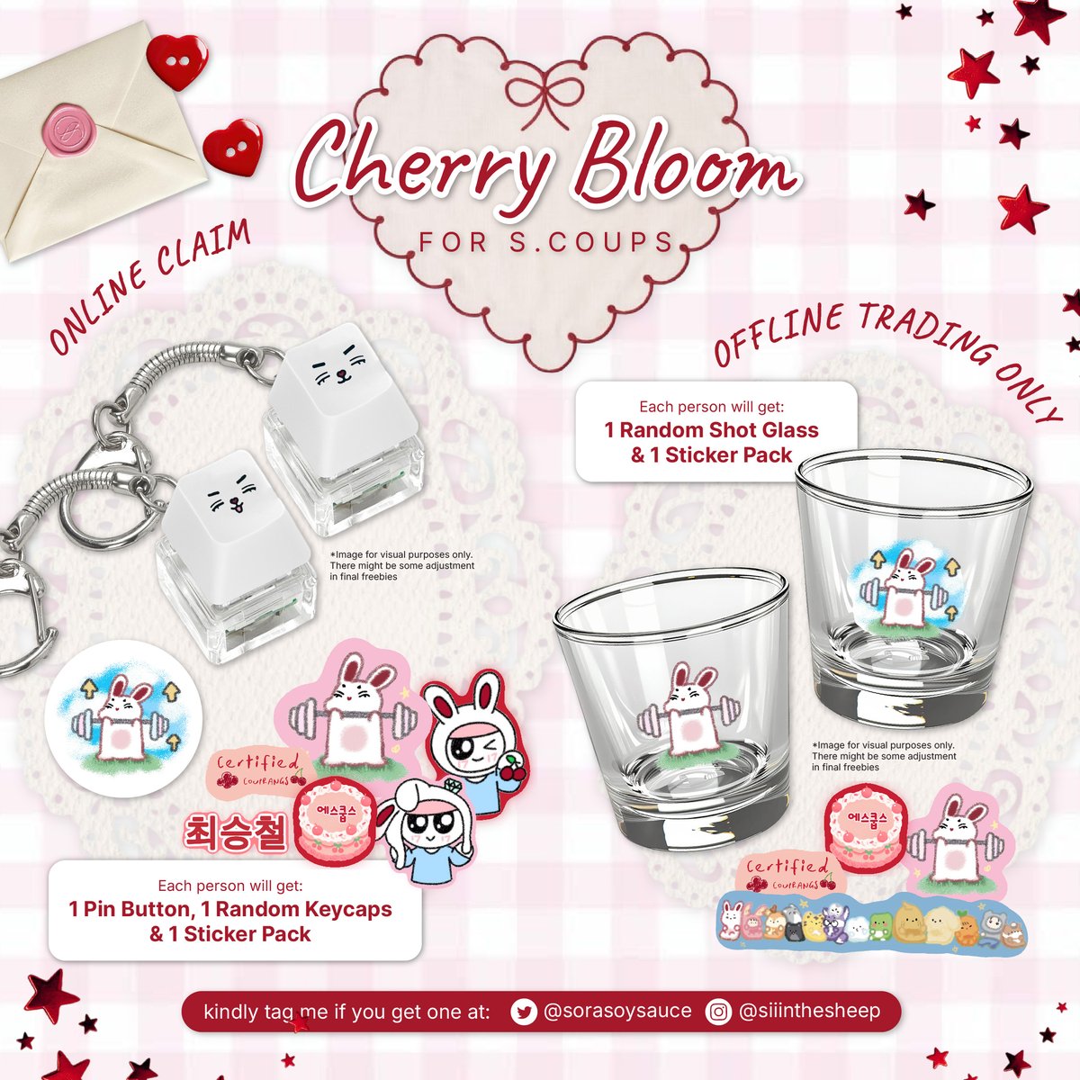 sorasoysauce's tweet photo. 💖Cherry Bloom: S.coups Birthday Freeclaim🍒
─by 
@sorasoysauce

✨claim: 🍊08.08  at 14.00 WIB
rules:
•⁠  ⁠only for carat!
•⁠  ⁠rt &amp; like
•⁠  ⁠write your usn &amp; public acc!
•⁠  ⁠open for limited trade (DM me your goods)~
•⁠ ❌freebies hunter

tag me if u get it🍀 https://t.co/JRDIhkalPQ