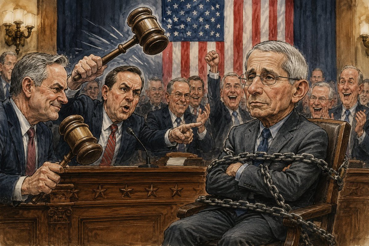 GuntherEagleman's tweet photo. Congress appears ready to move forward with holding Anthony Fauci in contempt! 

Fauci needs to go to prison. https://t.co/ezeWzdtKtG