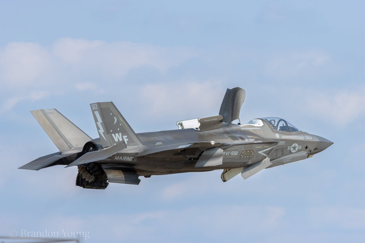 combatpenguin81's tweet photo. The 35B doing the thing during Fridays demonstration at AirVenture 2026 https://t.co/bZAYPwvPu5