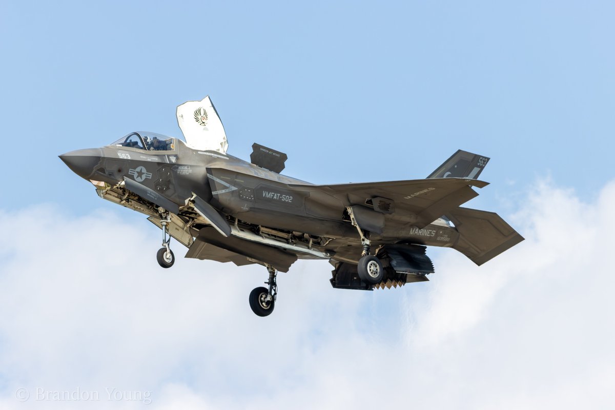 combatpenguin81's tweet photo. The 35B doing the thing during Fridays demonstration at AirVenture 2026 https://t.co/bZAYPwvPu5
