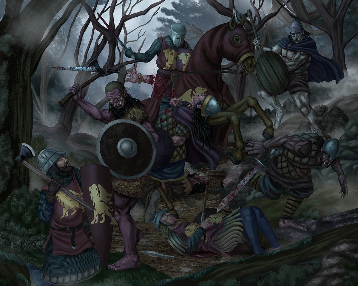 RuthVibe's tweet photo. Your party wasn't supposed to win this fight...
Do you stay and fight or retreat? ⚔️
🎨 Artist: Javier Ferrando
#DnD #DNDart #TTRPG https://t.co/arZzwIb96F