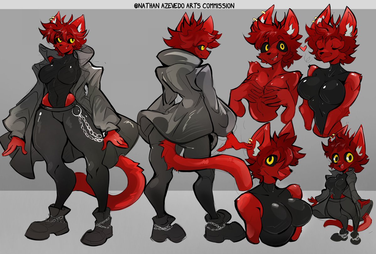 ArtsAzevedo's tweet photo. Comm Ref sheet 🔥😼 https://t.co/JTvQRHDJvN