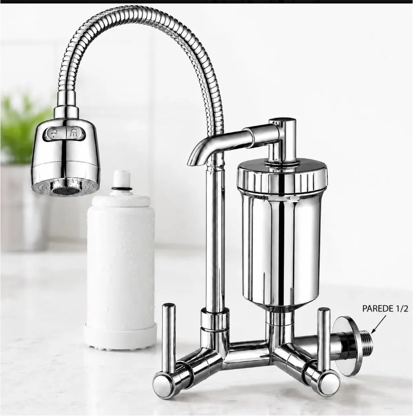 radardepromoss's tweet photo. Torneira Com Filtro Com Purificador Agua Bica Flexível Gourmet para Cozinha Parede Luxo Chuveirinho 2 Modos de Jatos A Mais Vendida R$ 59,78

🛒 https://t.co/73Jw2SJY6F https://t.co/3bqNFWuRFP
