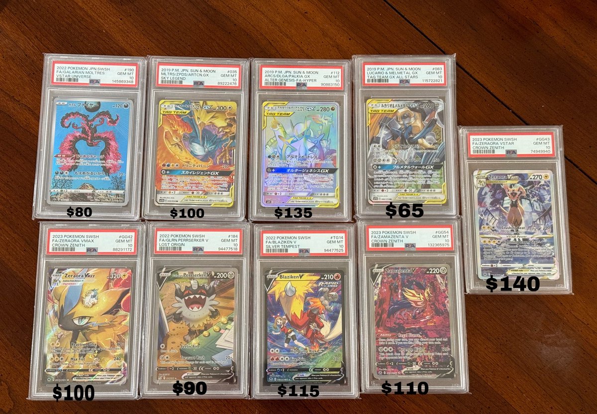 NightshadeColl's tweet photo. @ArnoldMoger @CBCollectors Singles &amp; slabs for sale!

+$1 PWE (buyers risk) or +$6 BMWT. 

Open to offers. If you need extra pictures just ask! Any questions shoot me a DM or drop a reply! https://t.co/fJ0AzLRmkS