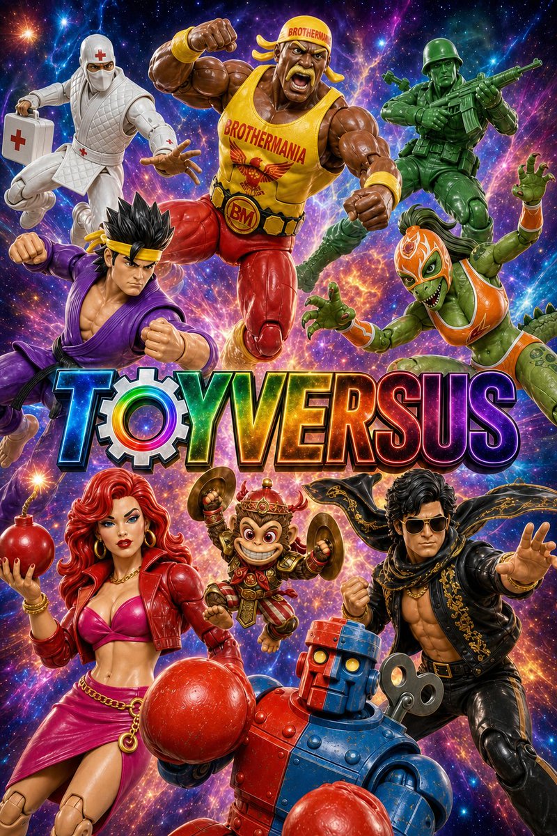 thetoyversus's tweet photo. The First Official ToyVersus Poster!

Featuring 9 iconic characters from the ToyVerse! Which one are you choosing?

#toyversus
#actionfigures
#showrunner https://t.co/YkVkqSOplM