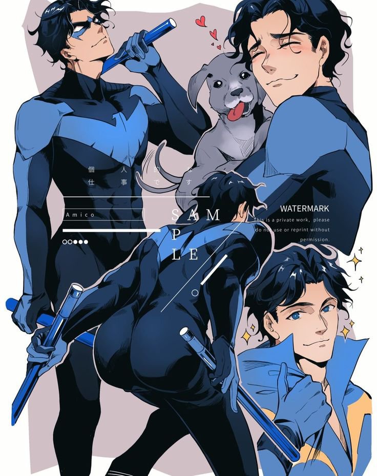 GeorgemanGms's tweet photo. Nightwing art right here 🔥 https://t.co/QcdwKiN1Le