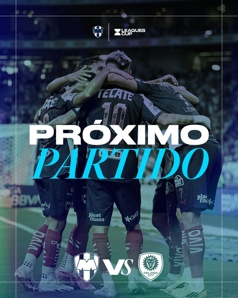 Rayados's tweet photo. Este miércoles, en punto de las 17:30 hrs., comienza nuestro camino en la @LeaguesCup.👊🏼 ¡El Monterrey y su gente vamos con todo!🇫🇮🔥

La transmisión del partido por Apple TV 📲 https://t.co/nlfJvIr2FC https://t.co/C2UzVUG11A