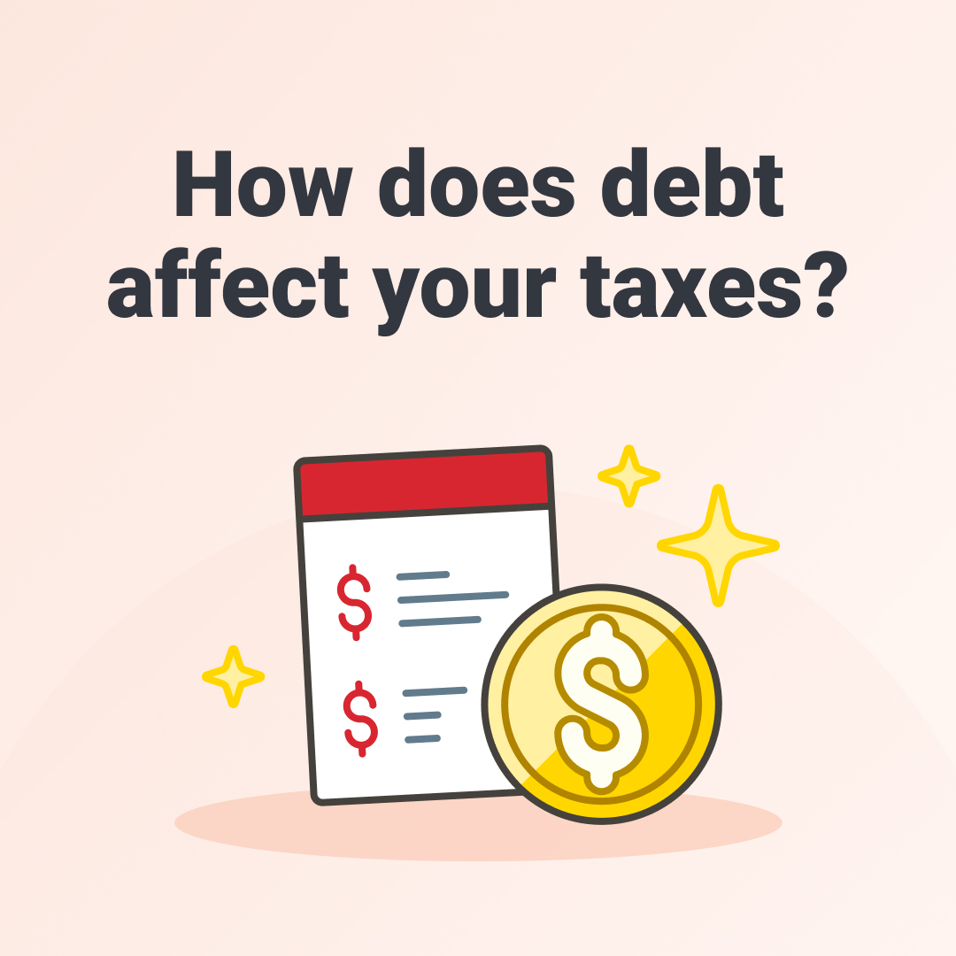 TaxSlayer's tweet photo. From student loans to mortgages, some debt may help reduce your tax bill. Here's how: https://t.co/PPzDSdsHYG https://t.co/MaP657V7pw