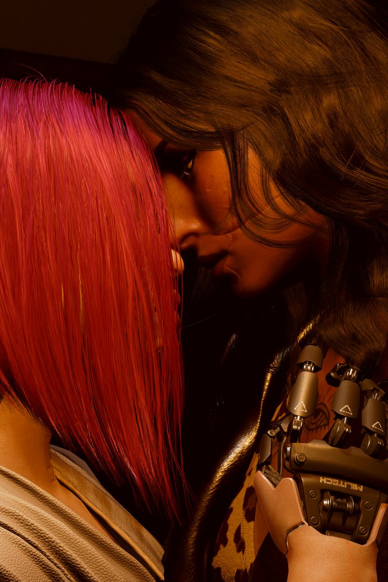 bel0vved's tweet photo. i'm cryingggg they look perfect together / songV
#cbpk #Cyberpunk2077 https://t.co/PAkoWm4aut