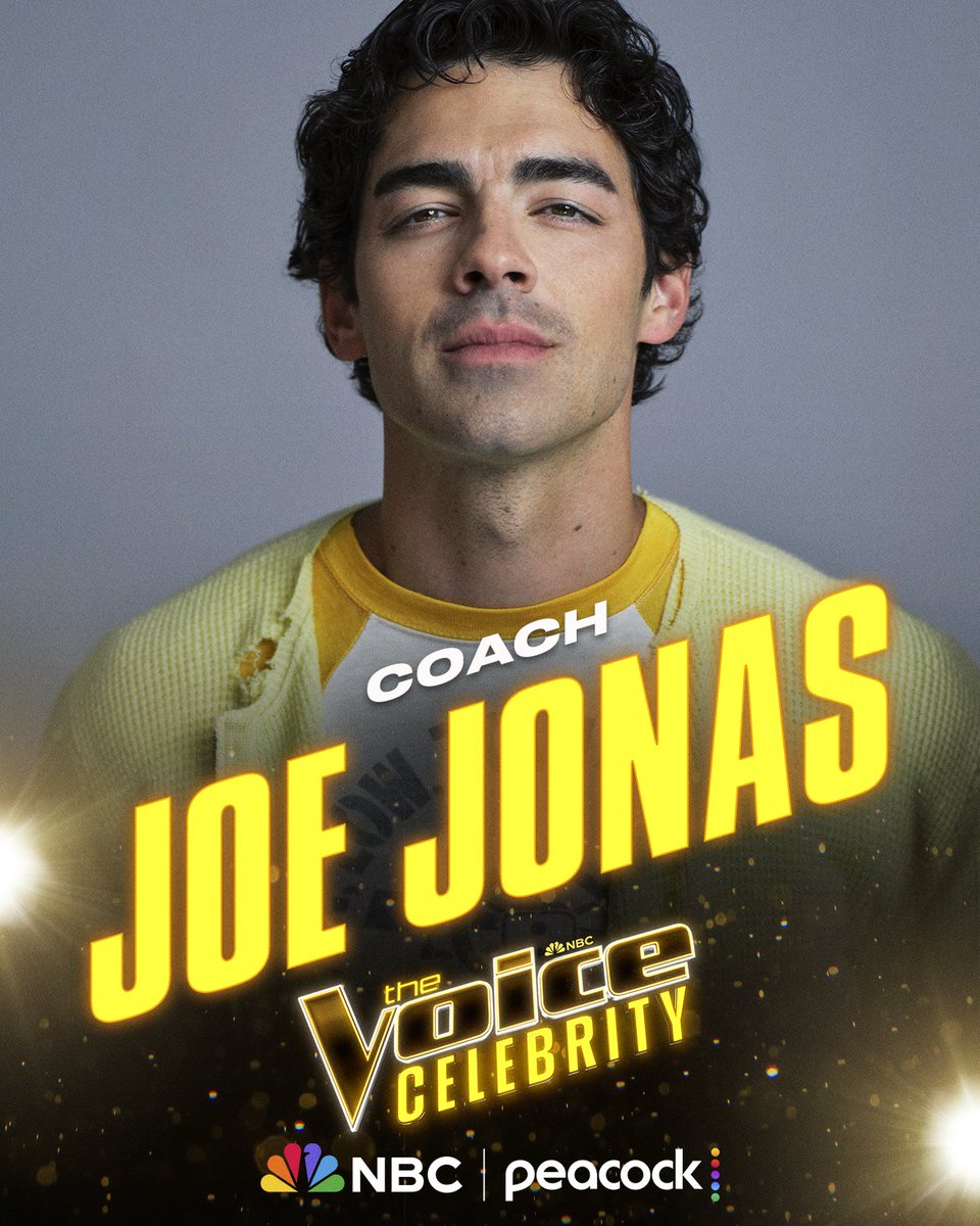 NBCTheVoice's tweet photo. S.O.S. @JoeJonas joins our Coaches with an all new spin on #TheVoice coming in 2027! https://t.co/ZCJxuqWA8f
