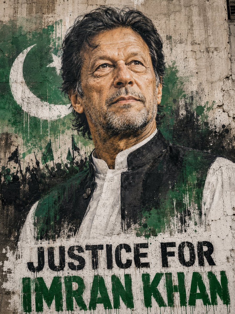 MehWish78645's tweet photo. Imran Khan must be freed. Political imprisonment has no place in a democracy.
#KhanIllegallyJailed3Years https://t.co/F5ZTBx3bdY
