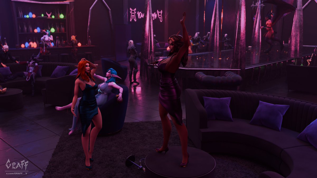 GRAFF__V's tweet photo. Van'llye Club (6/25)
@LidCarterNSFW OCs are having a blast! 🔥 https://t.co/ogXieRdzfB