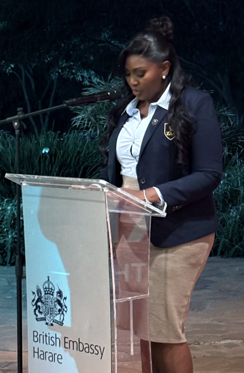 UKinZimbabwe's tweet photo. Tonight, together with @zimachievers, we hosted a reception at 🇬🇧 Ambassador’s Residence as part of #DiasporaWeek, celebrating the expertise and excellence of Zimbabweans in the UK &amp; across the globe. 🇿🇼 Deputy Minister of Youth Hon. Kuda Mupamhanga delivered the keynote address. https://t.co/lv6vgkna3U