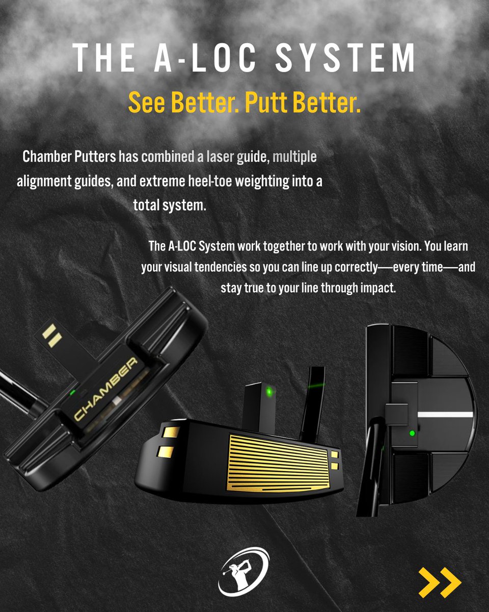 clubchampmedia's tweet photo. If you’re not aligned correctly, nothing else matters.
Link in bio to test the Chamber Justice Mallet!
#Golf #GolfEquipment #CustomGolf #GolfGear #Putter #ChamberPutters https://t.co/bBNvmCQt4m