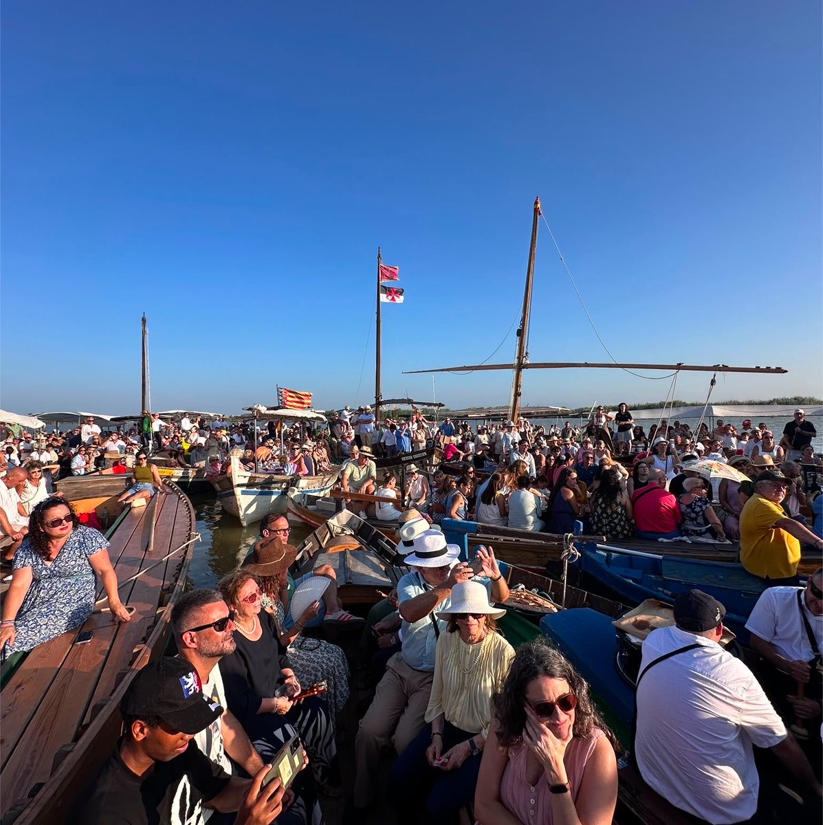 CompromisVLC's tweet photo. Les tradicions perduren quan un poble les fa seues. Hui la Romeria d'El Palmar celebra 50 anys gràcies a la gent que, generació rere generació, ha mantingut viu este llegat. 

Per molts anys de cultura, patrimoni, Albufera i orgull de poble. 💚 https://t.co/tsOwvrvVm1