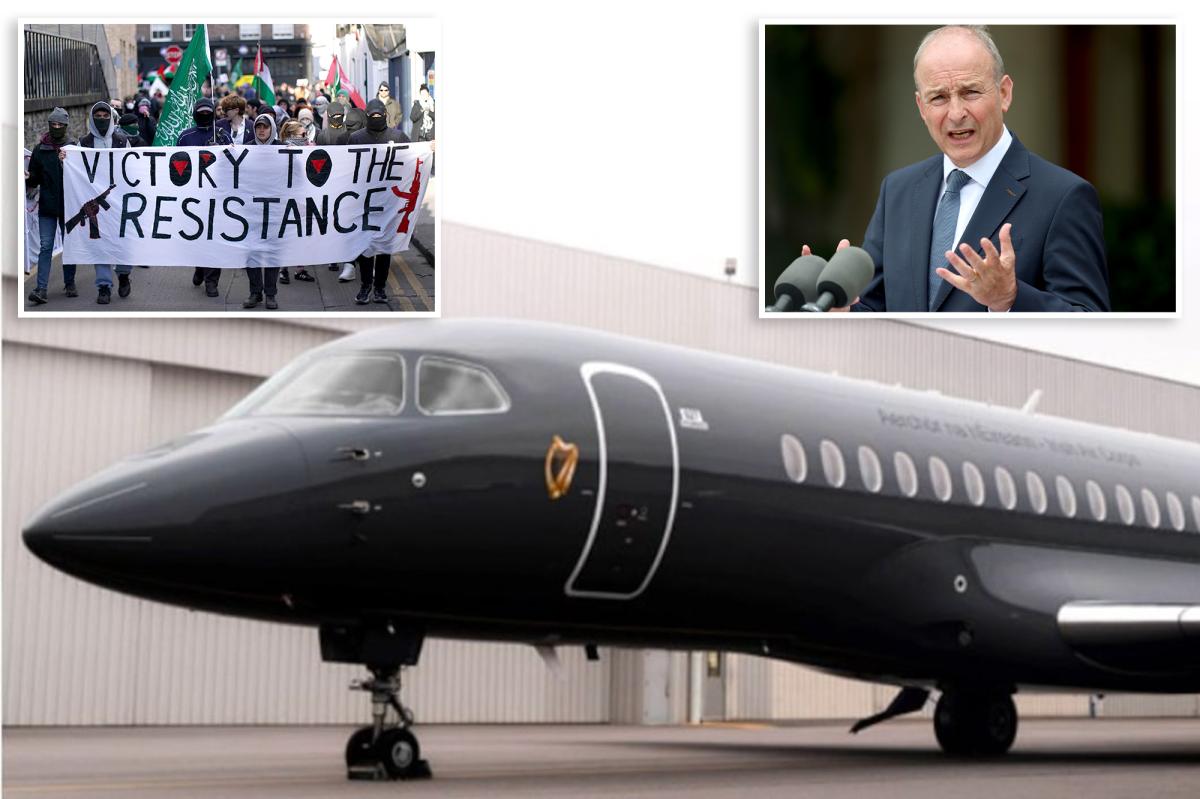 nypost's tweet photo. Ireland buys new Air Force One jet without a safety system for fog- because the part is made in Israel https://t.co/pru3PjomI0 https://t.co/qyF8GYDyAi