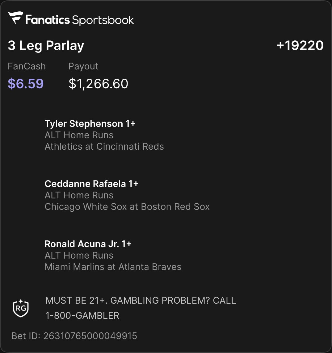 TheRealKevoKING's tweet photo. My sneaky play of the day : A friend shared a bet with you on Fanatics Sportsbook. Tap the link to view and copy their bet. Don't forget, you earn FanCash on your bets. New to Fanatics? Claim your welcome bonus. Must be 21+. Terms apply.
https://t.co/4C0as8K6St https://t.co/SIopc1hAwS