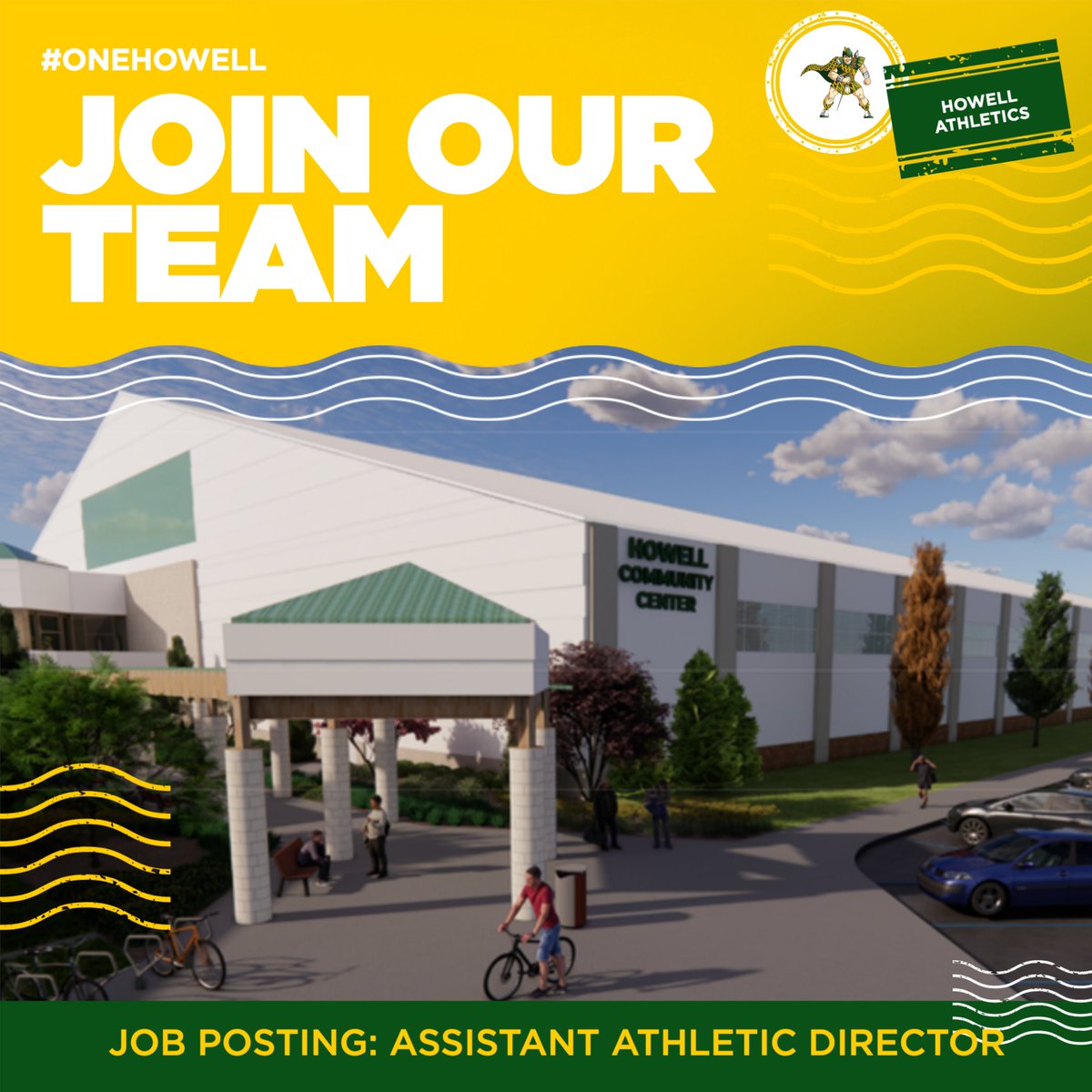 HowellAthletics's tweet photo. Howell Public Schools has officially posted the Assistant Athletic Director position. If you know of an outstanding candidate who may be interested, please share! #OneHowell
Position Posting:
https://t.co/dETY4Zuslf https://t.co/reiOguI3C0
