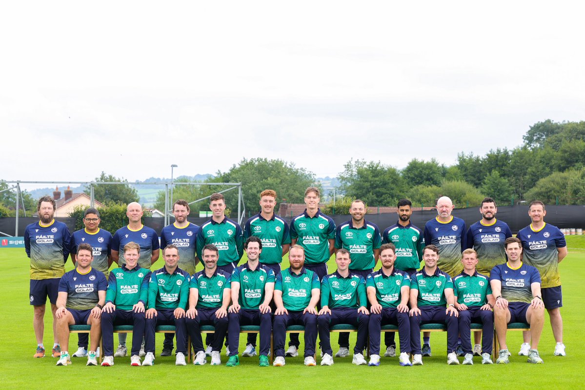 cricketireland's tweet photo. The squad. The prep. Now for the delivery.
#failtesolar | #BackingGreen โ๏ธ๐ https://t.co/4lcJQCzjEh