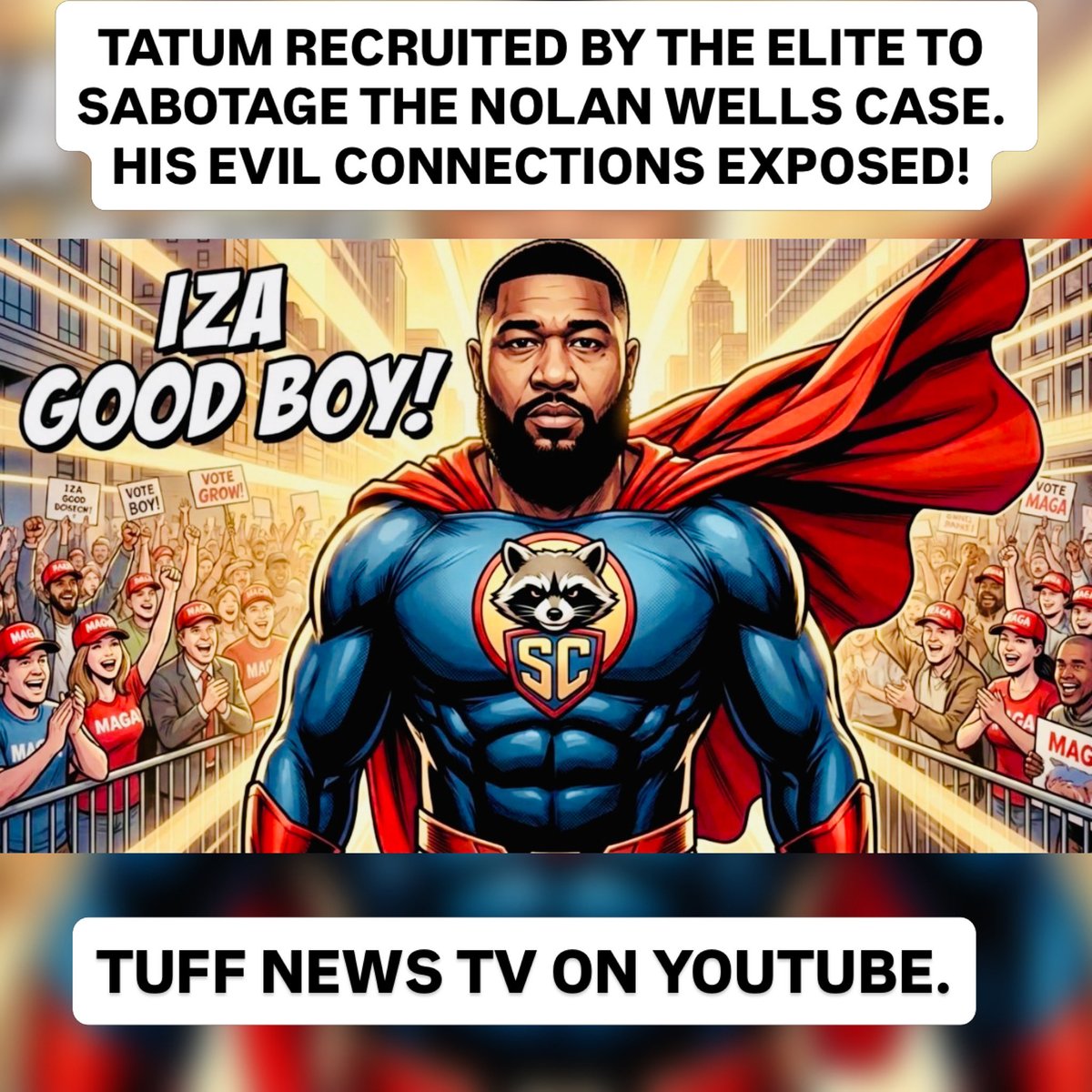 tuffnewstv79's tweet photo. 👉🏾https://t.co/gbGYB3myEp

Just in case this notification slipped by you!

Brandon Tatum’s evil connections to the Nolan Wells case has been uncovered. This proves everything that people have been wondering about for a long time.
#NolanWells #Politics #ViralNews #Entertainment https://t.co/Ml97jdmIHV