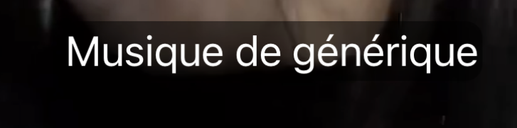 subpixell's tweet photo. @capuawesome lmfao the captions just say musique de generique 😭 https://t.co/XY3BDZkAe4