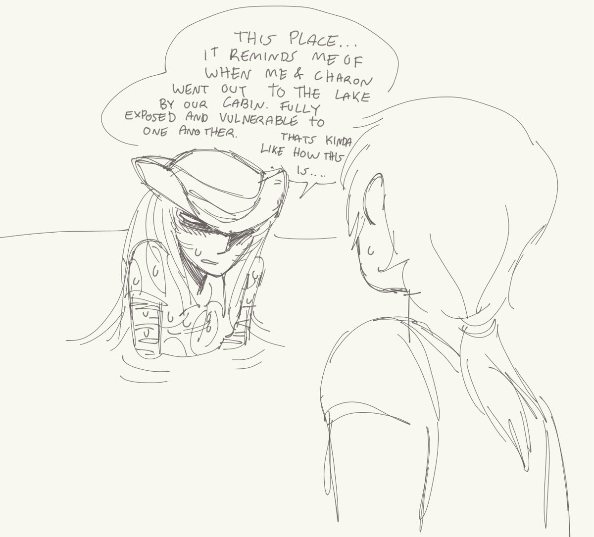 cerezsnackz's tweet photo. backrooms RP art with oomfs kinda suggestive warning i just woke up #backrooms #solarballs #pluto #jupiter https://t.co/tgIX3x3z5T