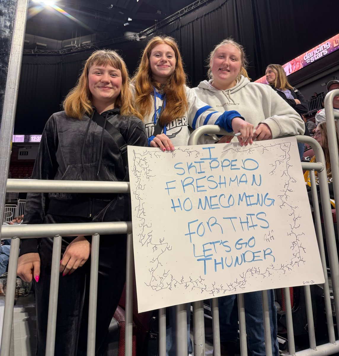 Wichita_Thunder's tweet photo. Now thatโs dedication. Just 74 more days #ThunderNation #DropTheHammer https://t.co/erD5WzuY5B