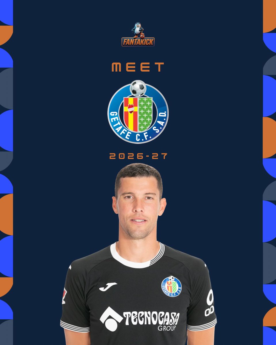 fantakickapp's tweet photo. ๐ต MEET GETAFE CF THIS SEASON
Ready to take on the challenge? Getafe CF is one of the clubs you can choose in FantaKick! ๐ช๐ธ
Build your squad, compete with your friends, and make every matchday count.
Will Getafe be your pick this season? ๐โฝ
#FantaKick #Getafe #LaLiga #FantasyFootball #Football
