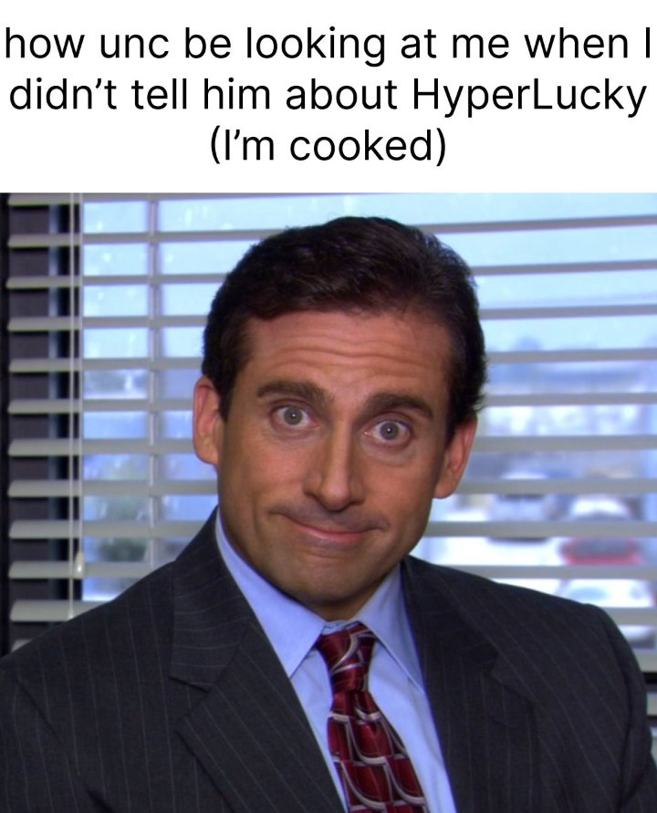 AirenakhoC's tweet photo. That look says it all… 😬
Should’ve put unc on HyperLucky sooner.
Fix it → https://t.co/atqv8WtiDn https://t.co/HYKAU2A7y8