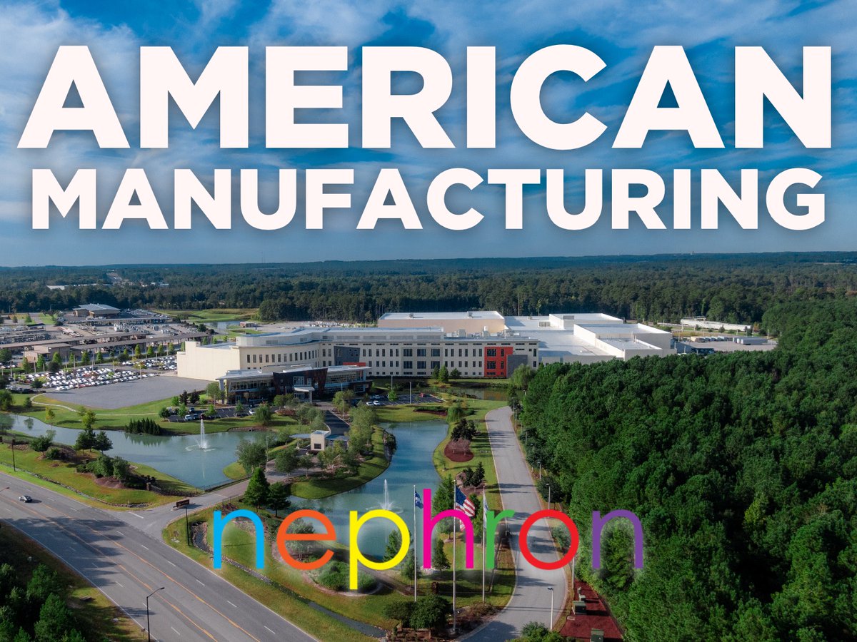 NephronPharm's tweet photo. Nephron operates an 840,000-square-foot pharmaceutical manufacturing campus in South Carolina. 

For product teams evaluating a CMO, the facility offers sterile fill-finish, packaging, quality review, and distribution. https://t.co/W8S9SkvrXB https://t.co/aaQWLlmOnG