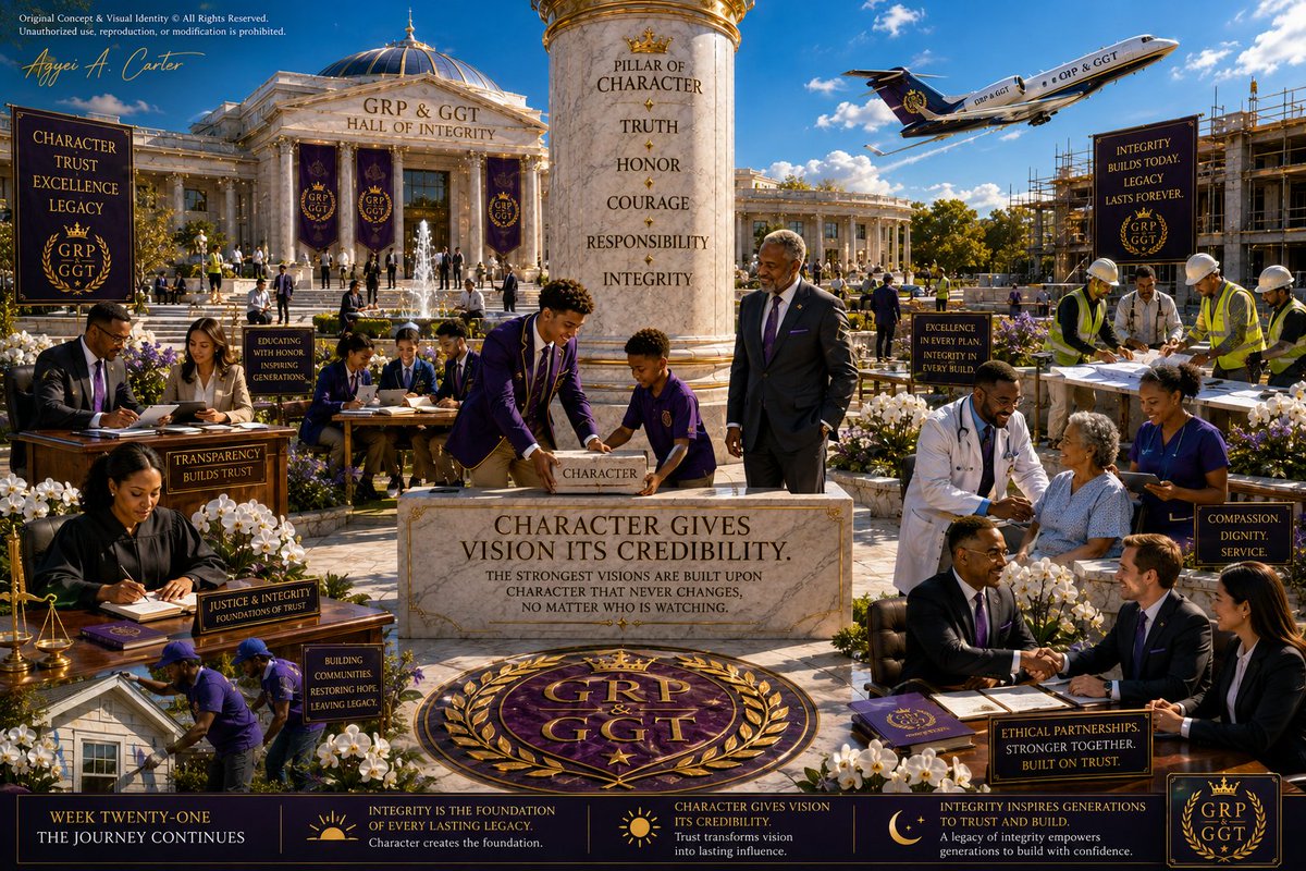 Trillionaire46's tweet photo. Character gives vision its credibility. 👑
https://t.co/G5bwF39itS https://t.co/rYTwZSILfC