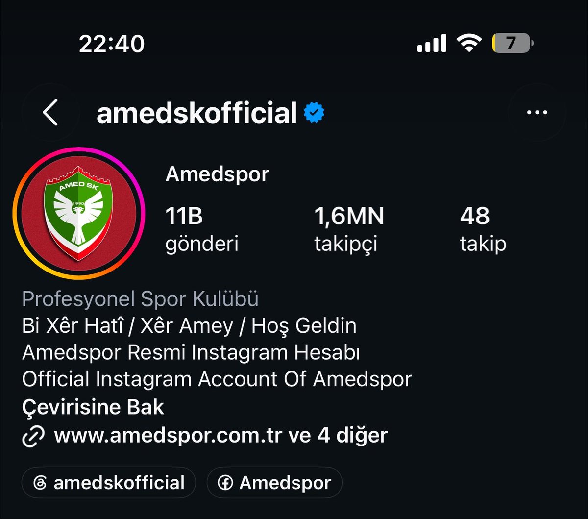 suatapsar's tweet photo. @deplasske Dedi amedle aynı sayıda takipçiye sahip takımın....... https://t.co/d7bz7K3fZu