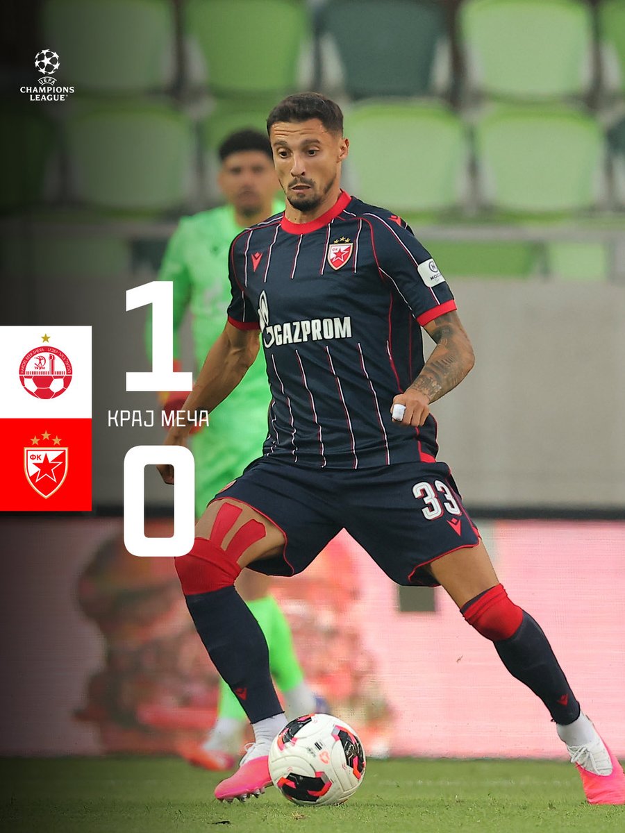 crvenazvezdafk's tweet photo. Kraj meča u Mađarskoj.

🔴⚪️ #fkcz https://t.co/RWA47Z3z7K
