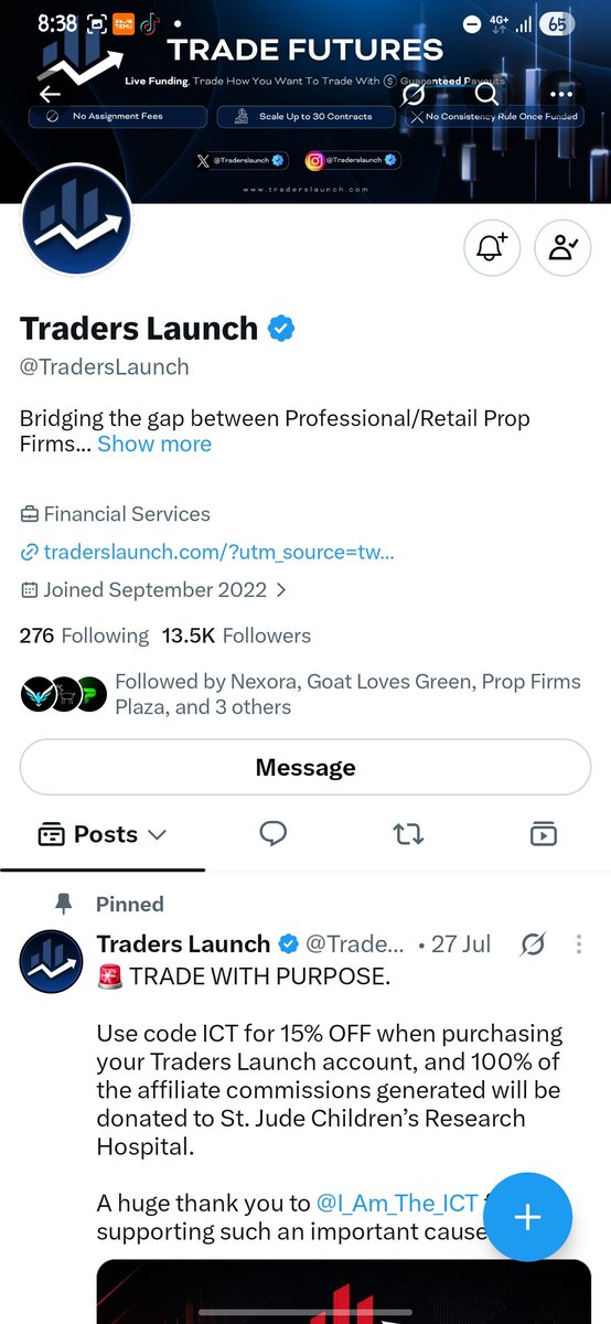 Gabriel_5250's tweet photo. @VClouette @TradersLaunch DONE https://t.co/XkbbWOTHYl