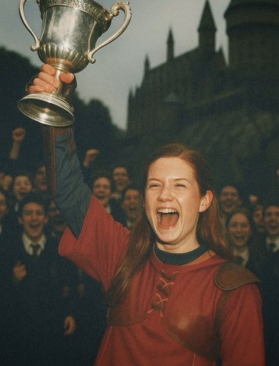 TheDailyHPotter's tweet photo. Ginny 🏆 https://t.co/VssHa857Su