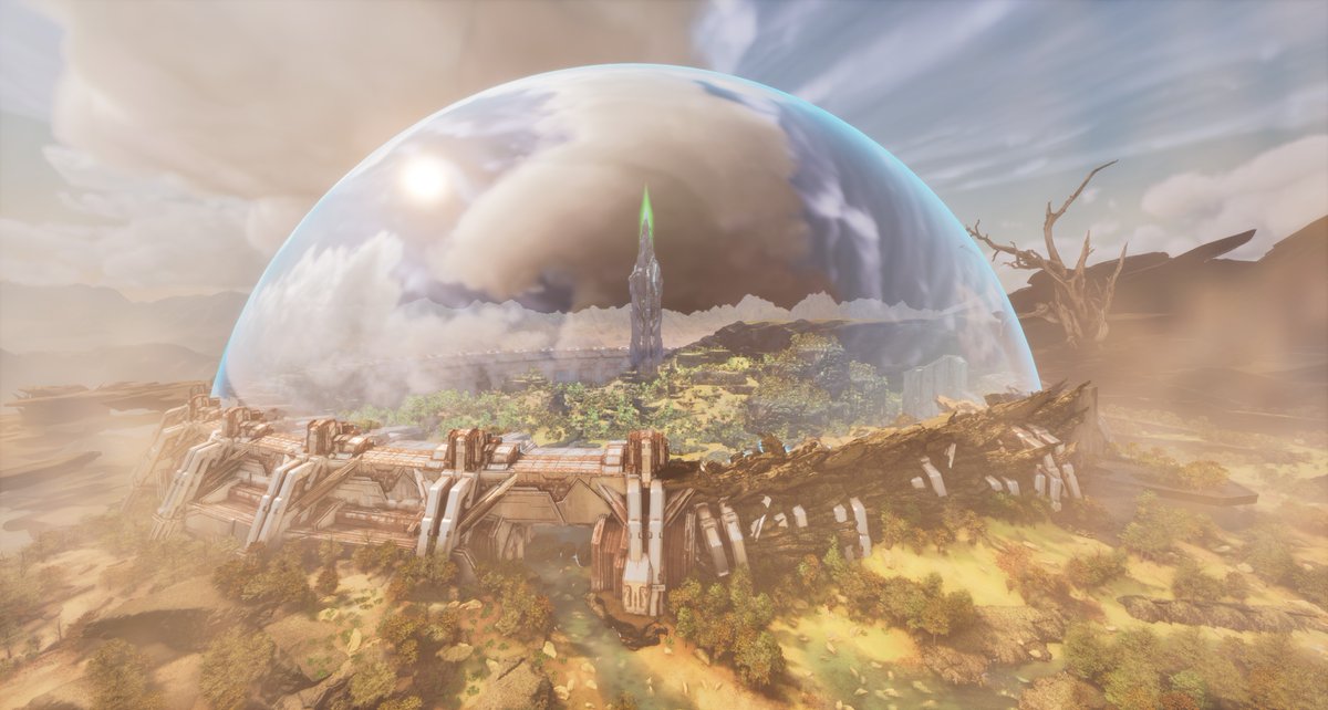 Songbird_Gamer's tweet photo. More of my screenshots of the finalist mods in ModJam 2026! I'm going to share my favorite pics from each finalist. Here are some pics from map extension mod Extinction Overgrowth! #PlayArk #ModJam2026 #ArkSurvivalAscended
@survivetheark
#photomode
@comfywarlock
@NotDollie
@Jatheish