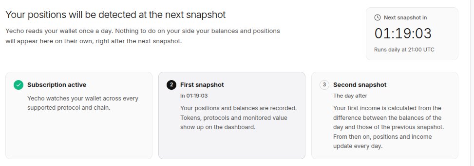deepcryptodive's tweet photo. @YechoApp @stablecoin_p @DeFiSaver @monarchlend @vaultsfyi Thanks, a bit clunky UX though
- not sure why I need to subscribe for a 'free plan'
- need to wait 48h, before my PnL is calculated https://t.co/2Ir7bCmeGF