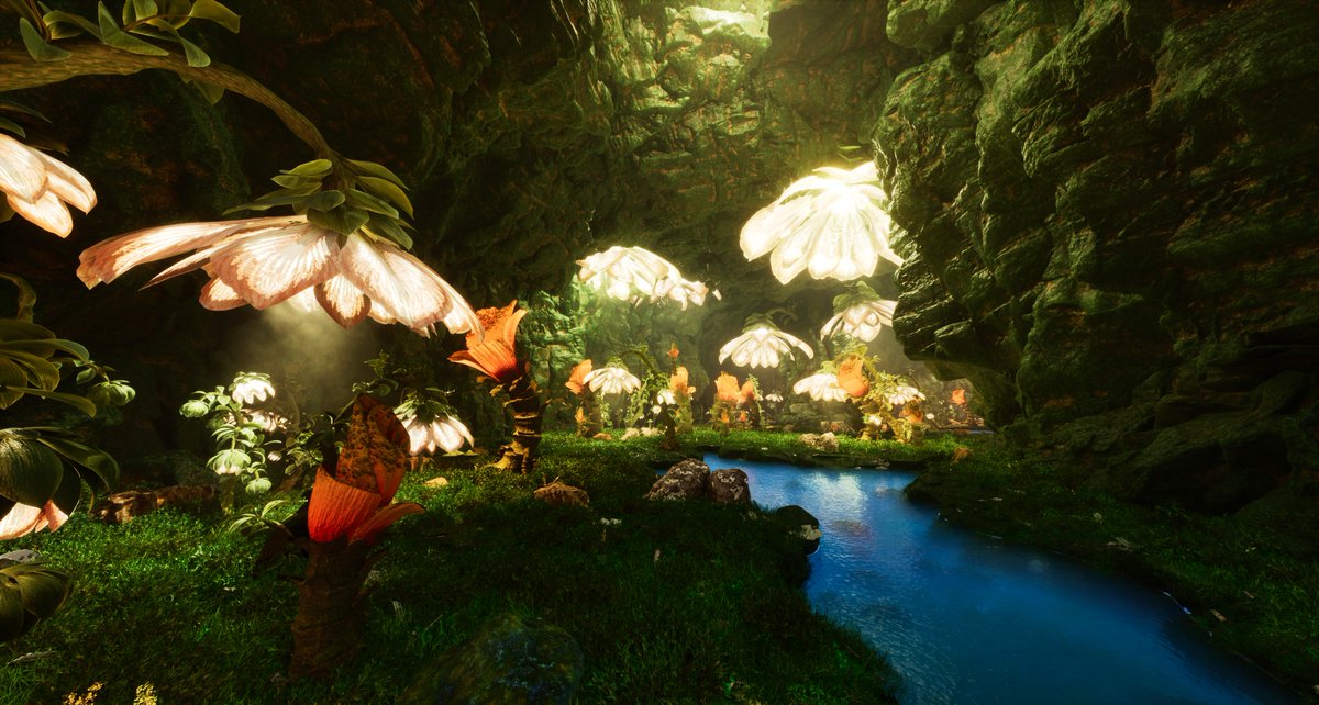 Songbird_Gamer's tweet photo. More of my screenshots of the finalist mods in ModJam 2026! I'm going to share my favorite pics from each finalist. Here are some pics from map extension mod Extinction Overgrowth! #PlayArk #ModJam2026 #ArkSurvivalAscended
@survivetheark
#photomode
@comfywarlock
@NotDollie
@Jatheish