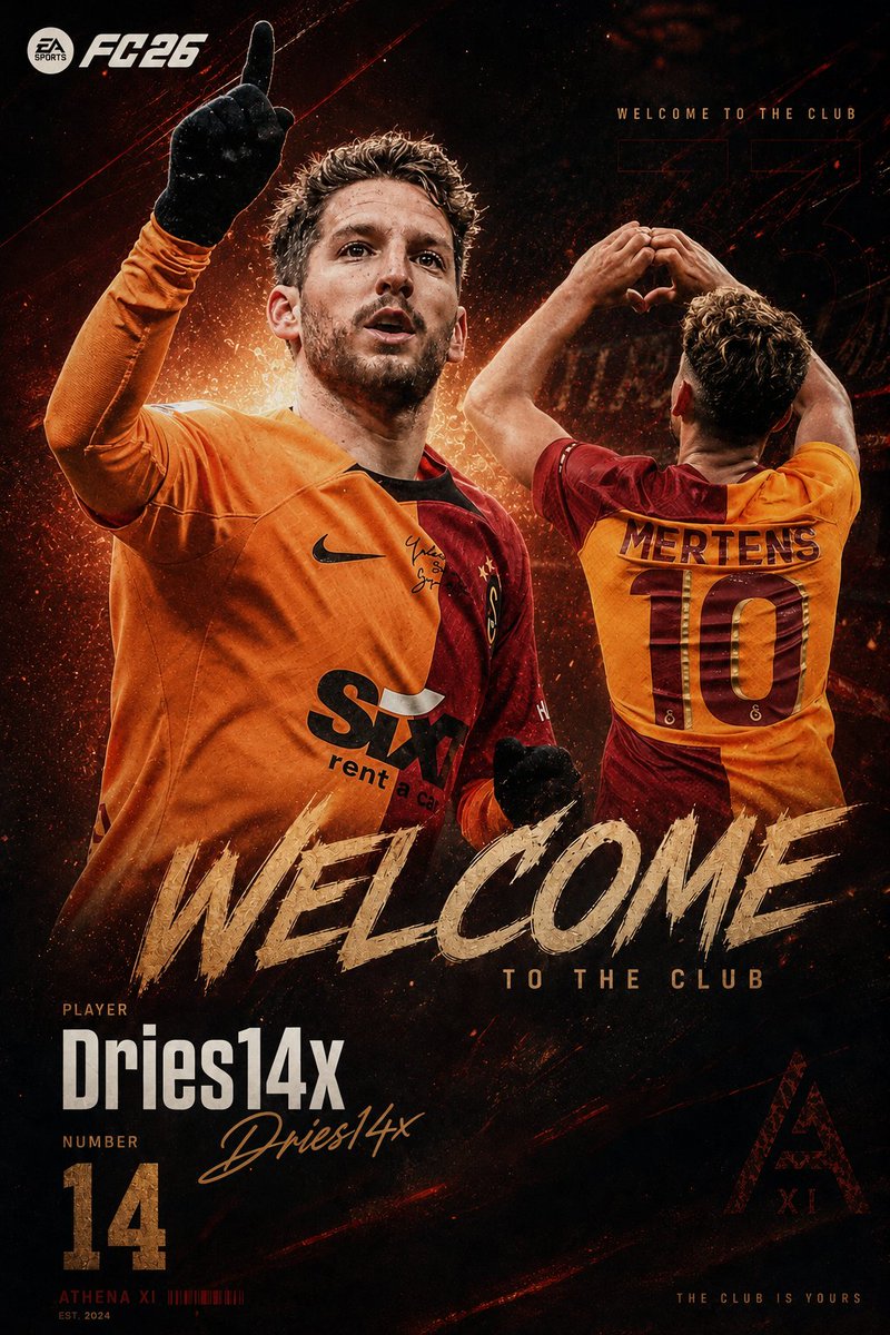 Athena_EAFC's tweet photo. 📝 𝑵𝒆𝒘 𝒔𝒊𝒈𝒏𝒊𝒏𝒈!

𝐖𝐞𝐥𝐜𝐨𝐦𝐞 𝐛𝐚𝐜𝐤 𝐭𝐨 @kekko9x.

#𝐖𝐞𝐥𝐜𝐨𝐦𝐞 #𝐆𝐨𝐀𝐭𝐡𝐞𝐧𝐚 #𝐟𝐜27 https://t.co/8dHv5Zmdwf