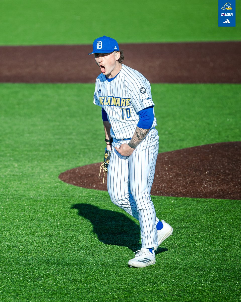 DelawareBASE's tweet photo. Lethal on the mound ⚡️ https://t.co/ZkxySHyHm7