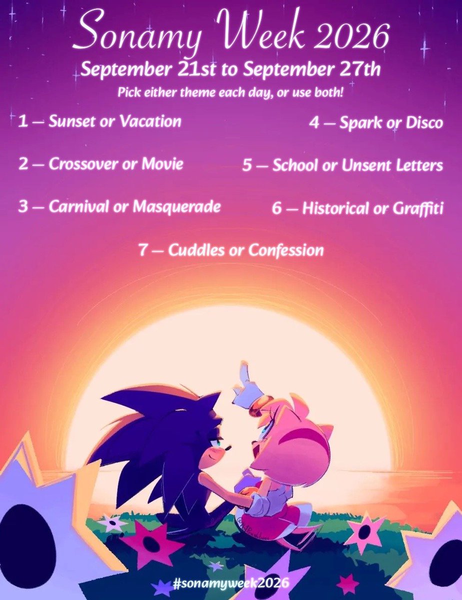 sonamy530's tweet photo. SONAMYWEEK2026 IN TUMBLR
 💙🩷🥹👀

#sonamy #amyrose #Sonicthehedgehogㅤㅤㅤ

https://t.co/8p2EmxnCO2 https://t.co/J4dGtkIOn1
