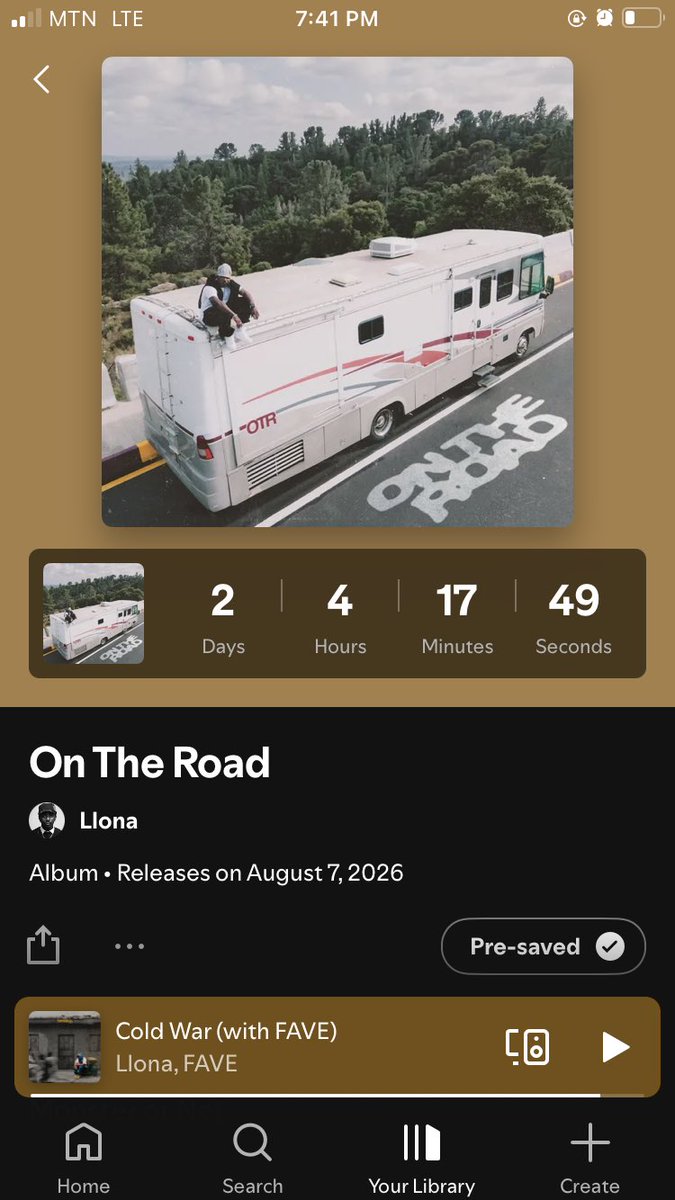 dave_appiah's tweet photo. It’s officially a countdown. 17 days, 49 minutes, and every second closer to August 7th. 🥀 @Boyllona_ #OnTheRoad https://t.co/OCPILK1z27