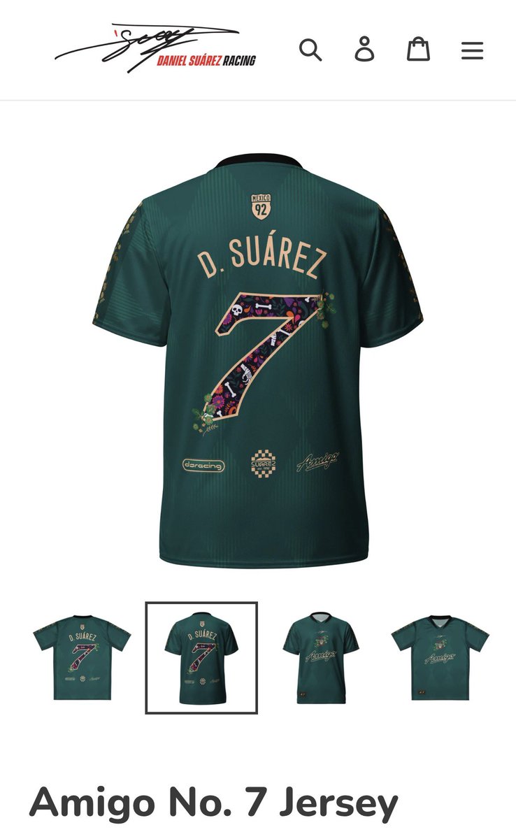 PV1776's tweet photo. Ordered my wife and I new @Daniel_SuarezG shirts, love the design! Gonna rock these on our upcoming Mexico trip to Aguascalientes to visit her parents and watch a race there. 

#Nascar #NascarMx https://t.co/GIkrQd3QJb