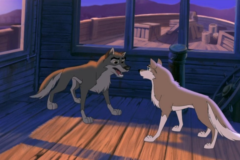waeirfaahl's tweet photo. In 1st film Balto told you don't need high origin to help someone. In sequel #Balto marks dogs as superior, hates his wolf side (mom's kind) and is envious toward #Aleu that her mother is proud purebred husky. Another reason, why mother as Balto's wolf side is bad idea of sequel. https://t.co/FUxz3CKmtB