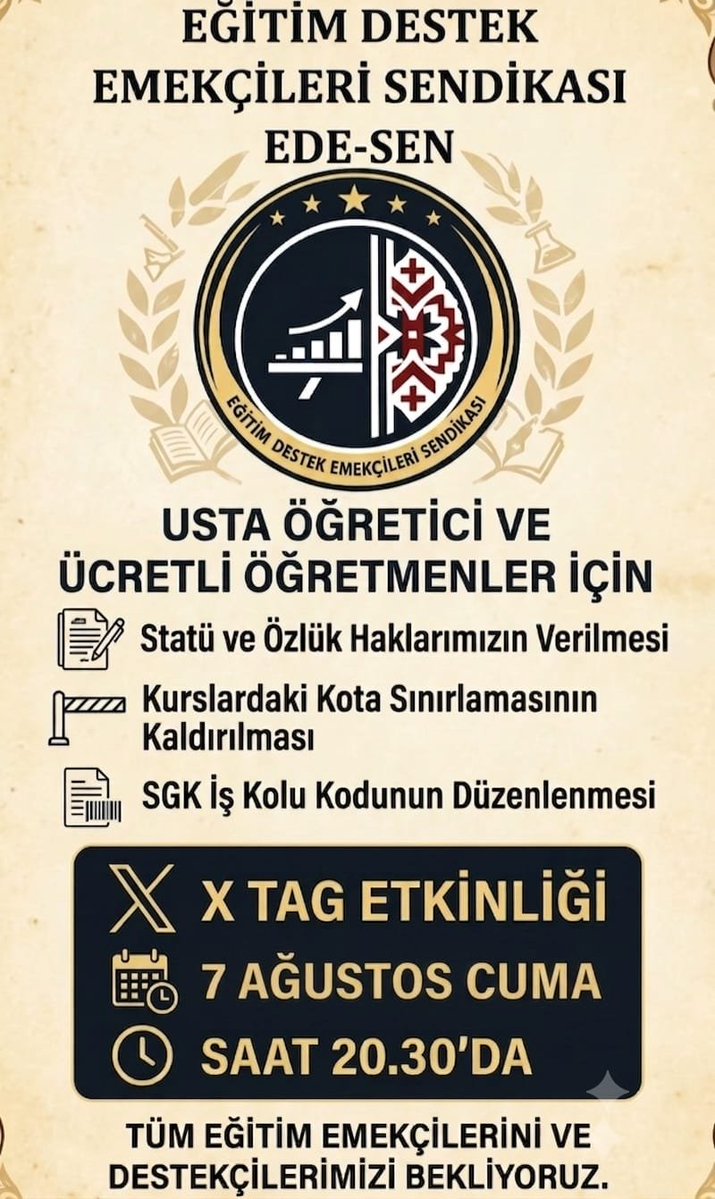 EDESENN's tweet photo. Masa başında ayrılan haklarımızı, sahadaki birliğimizle ve sendikal mücadelemizle geri alacağız! Dağınık durursak duymazlar kenetlenirsek çözmek zorunda kalırlar. Geleceğimiz ve güvencemiz için omuz omuza! 🤝🔥  
​#BizDeÖğretmeniz EĞİTİM DESTEK EMEKÇİLERİ
@Yusuf__Tekin @tcmeb https://t.co/Mmc7WJnjpU