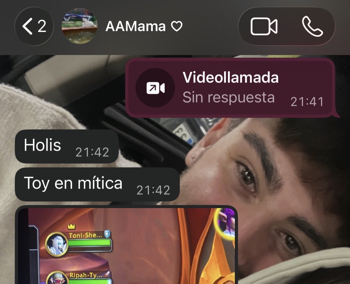 vikyume's tweet photo. lo de que mi madre no me agarre el tlf porque es mitikitera ? https://t.co/qQTNmS0LeA